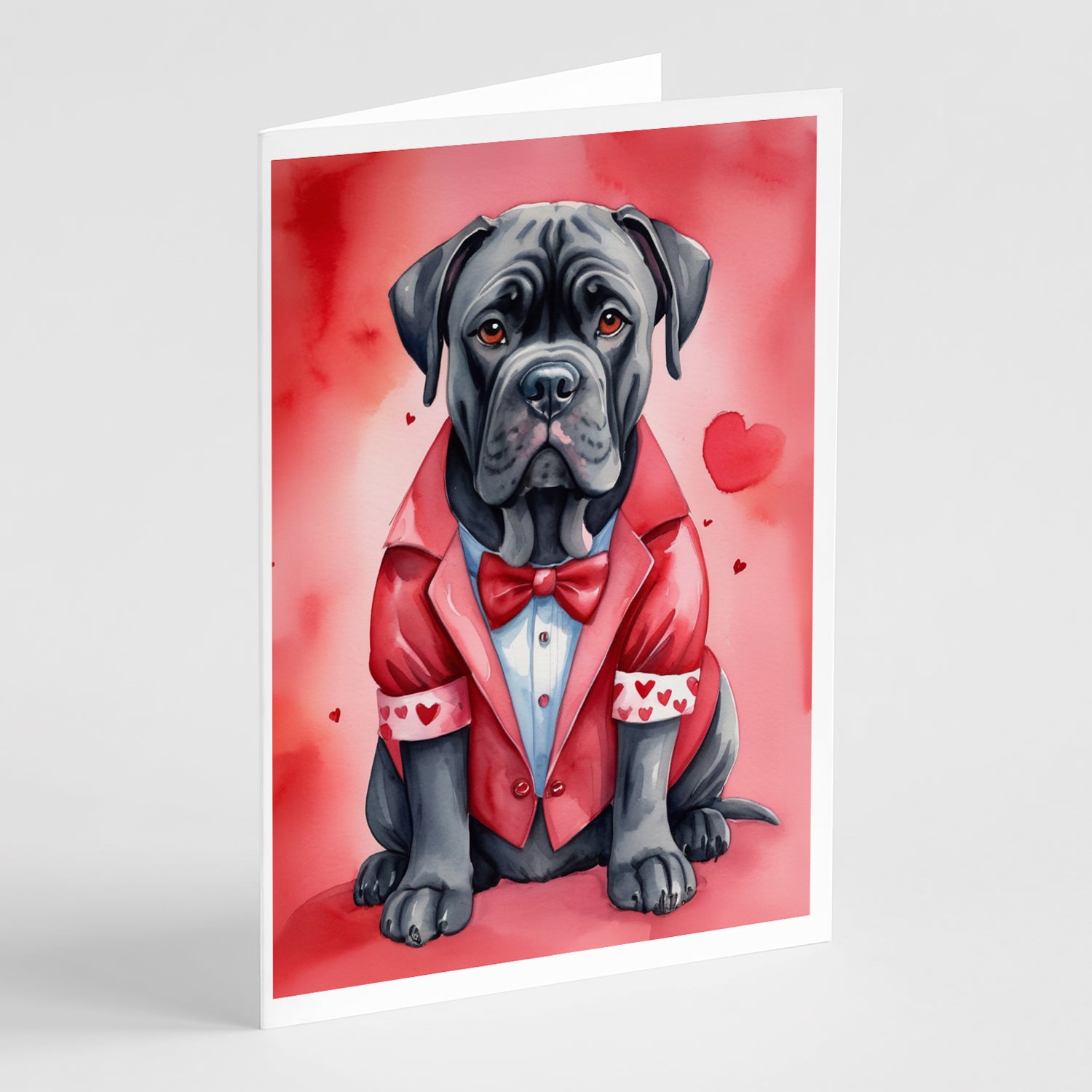 Buy this Cane Corso My Valentine Greeting Cards Pack of 8