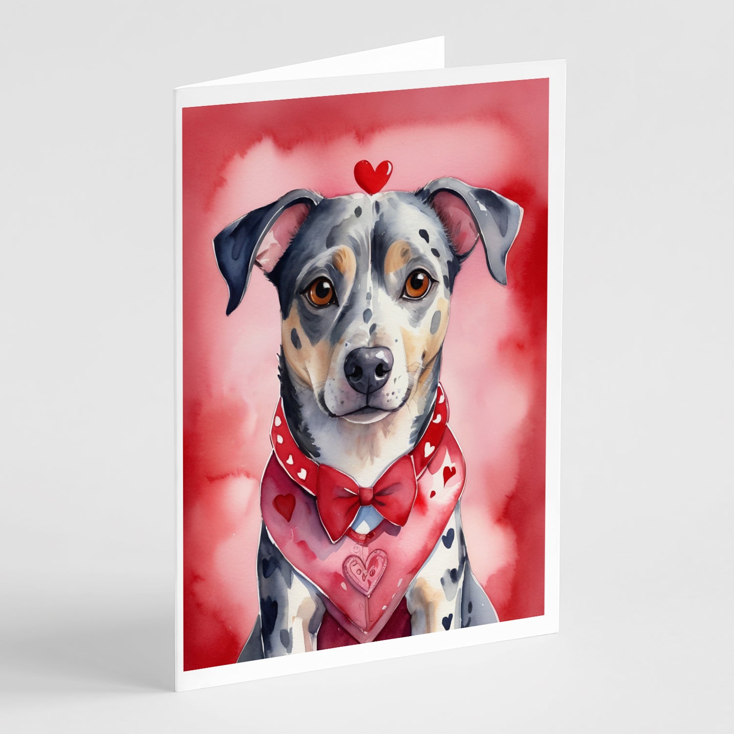 Buy this Catahoula My Valentine Greeting Cards Pack of 8