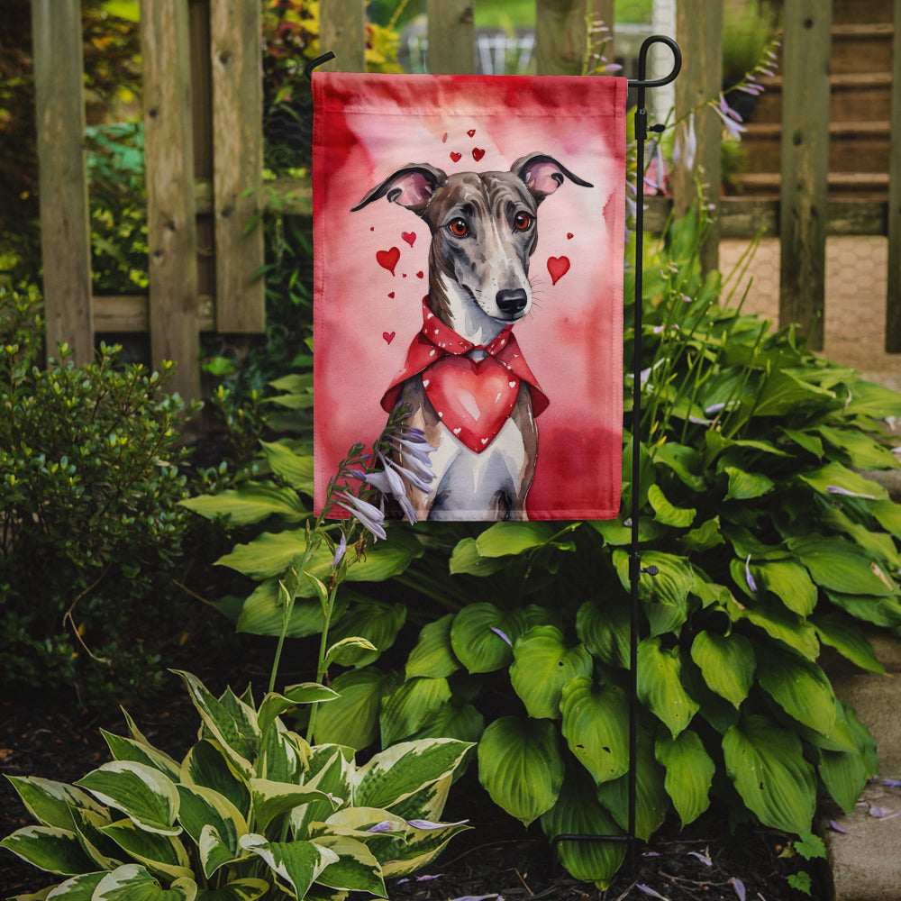 Buy this Greyhound My Valentine Garden Flag
