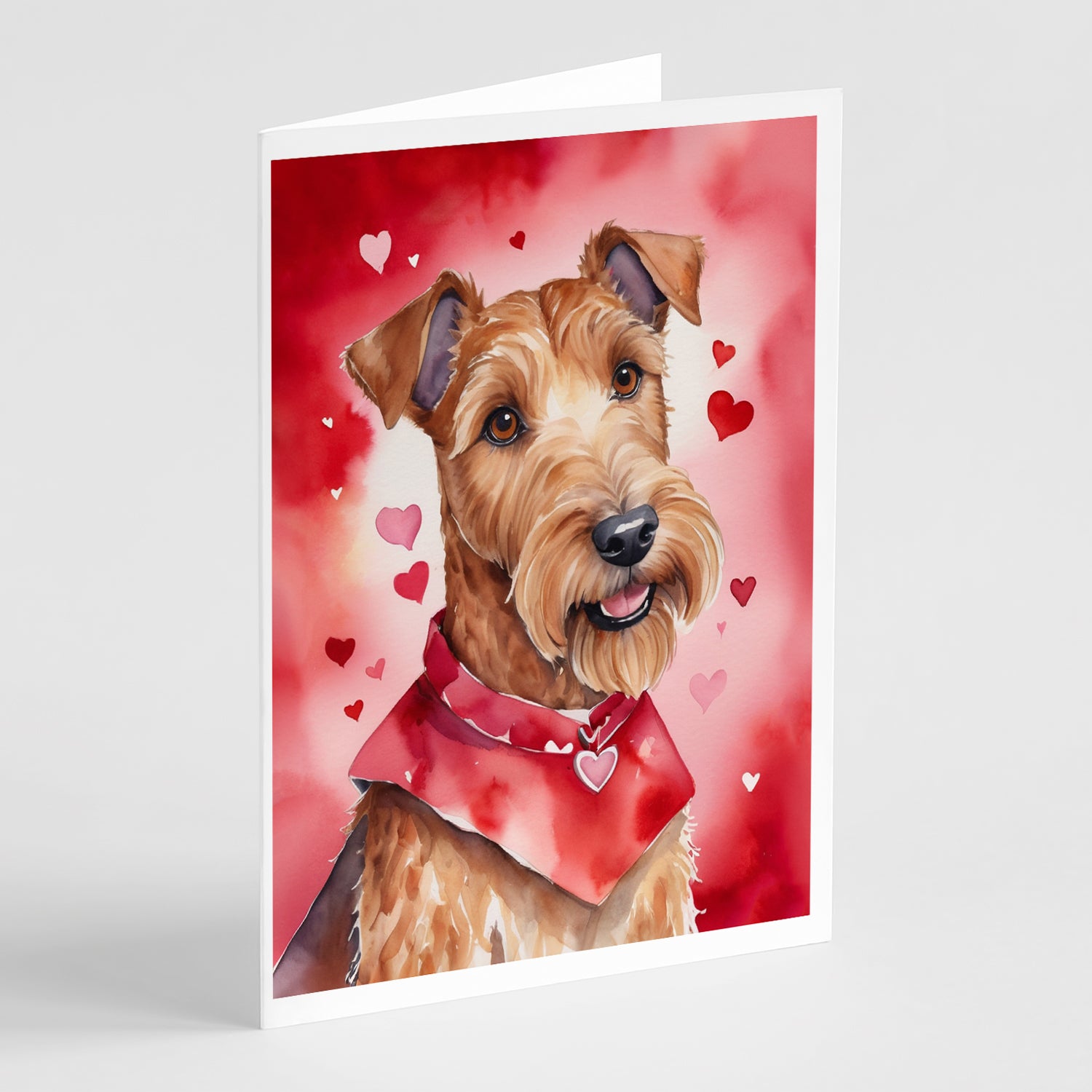 Buy this Irish Terrier My Valentine Greeting Cards Pack of 8
