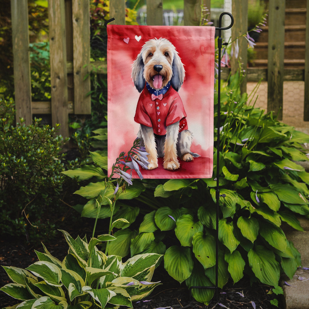Buy this Otterhound My Valentine Garden Flag
