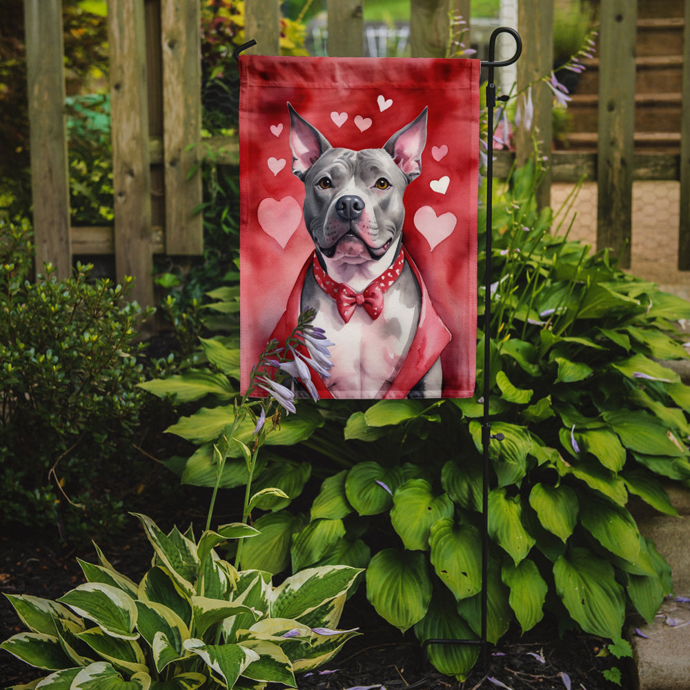 Buy this Pit Bull Terrier My Valentine Garden Flag