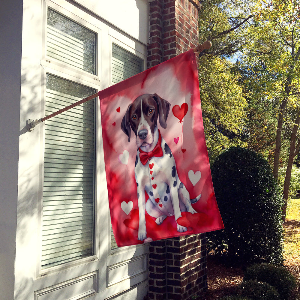 Buy this Pointer My Valentine House Flag