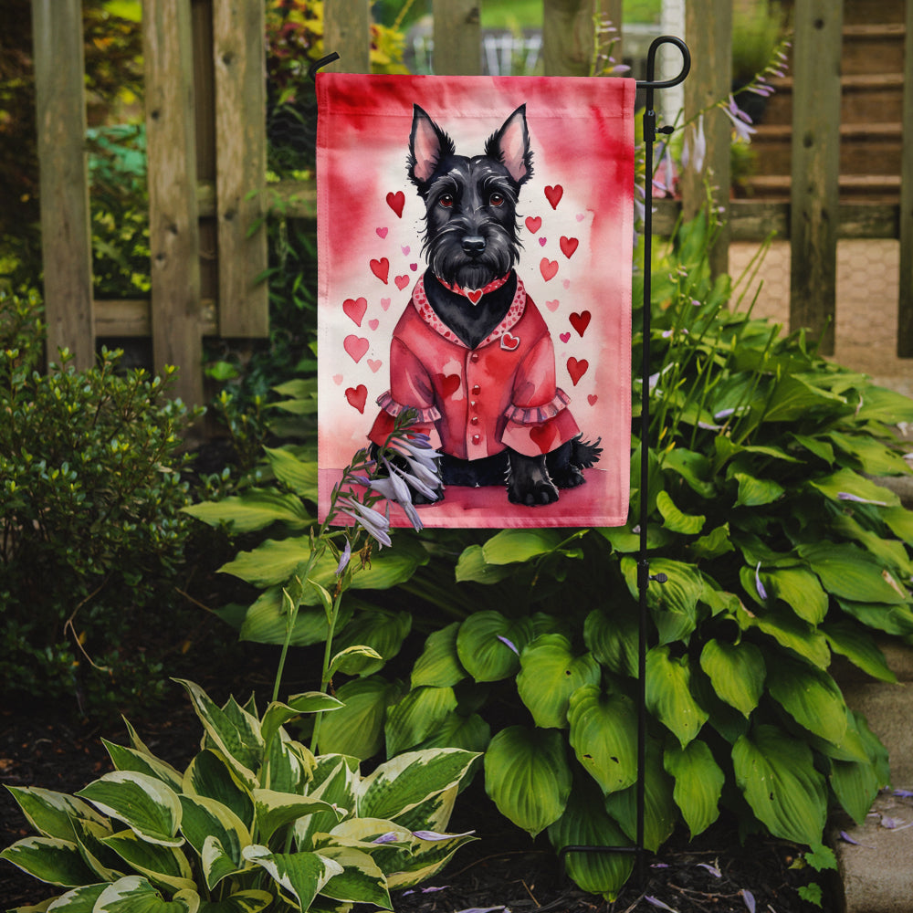 Buy this Scottish Terrier My Valentine Garden Flag