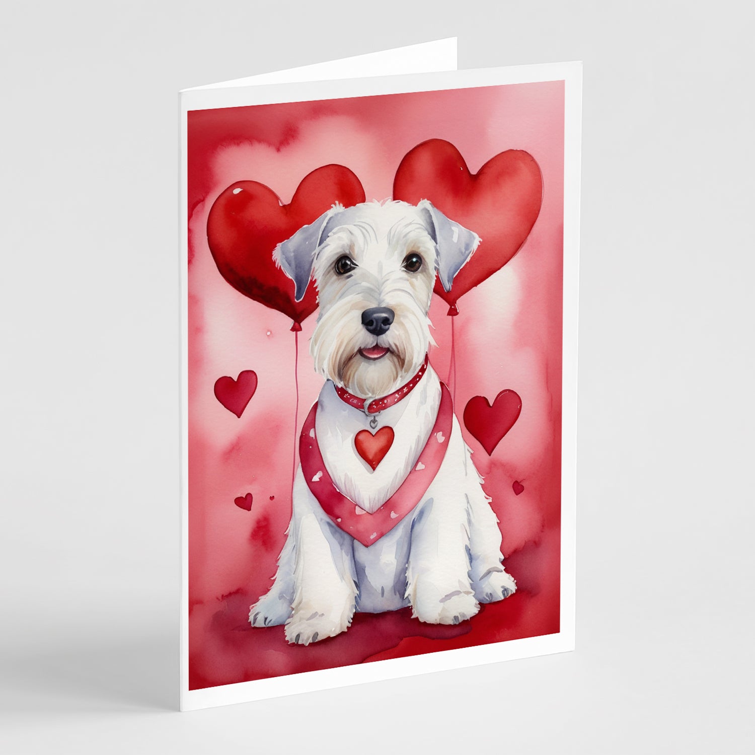 Buy this Sealyham Terrier My Valentine Greeting Cards Pack of 8