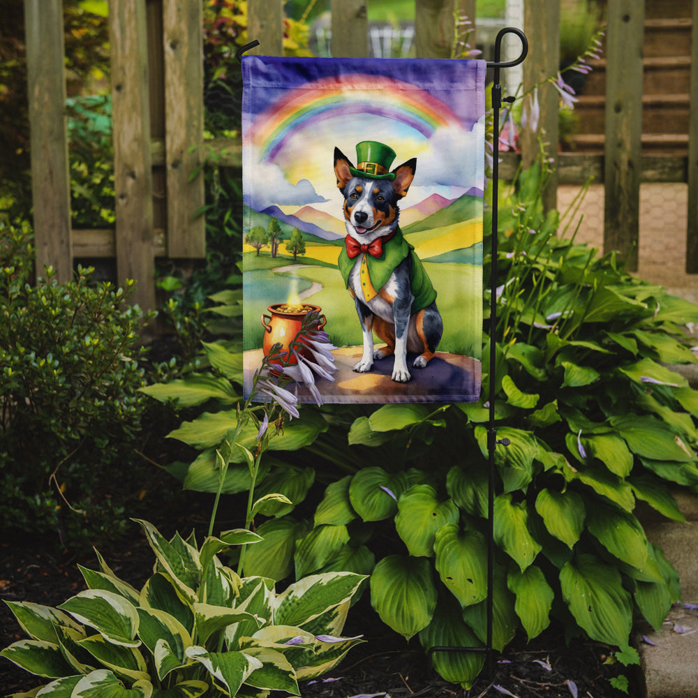 Buy this Australian Cattle Dog St Patrick's Day Garden Flag