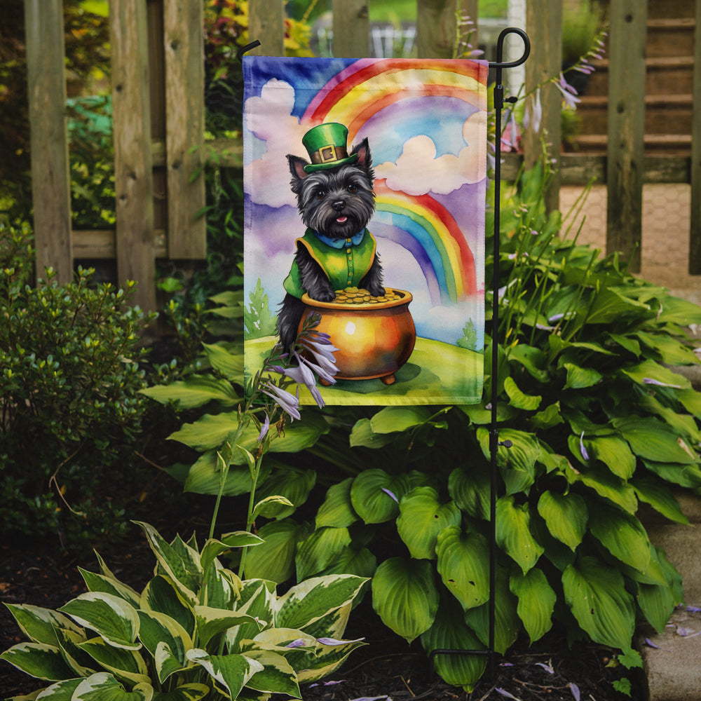 Buy this Cairn Terrier St Patrick's Day Garden Flag