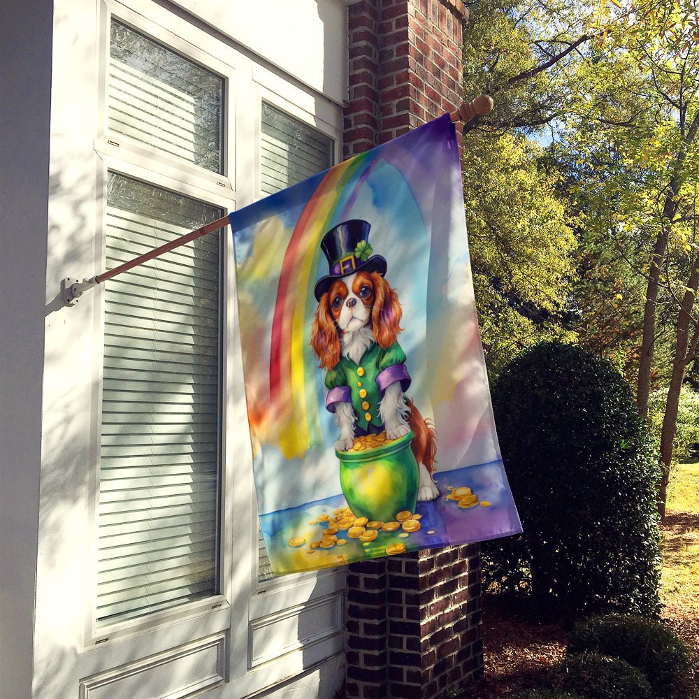 Buy this Cavalier Spaniel St Patrick's Day House Flag