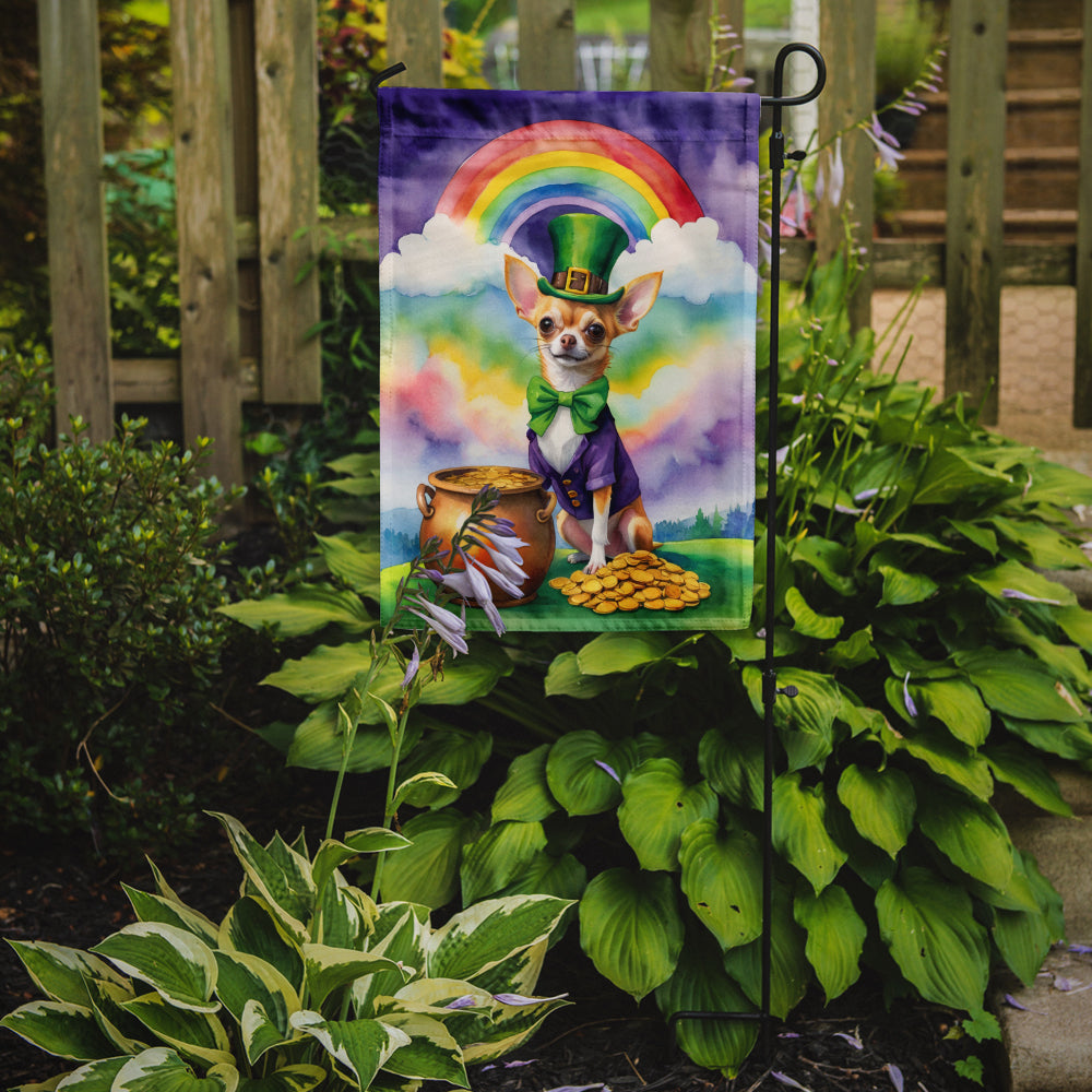 Buy this Chihuahua St Patrick's Day Garden Flag