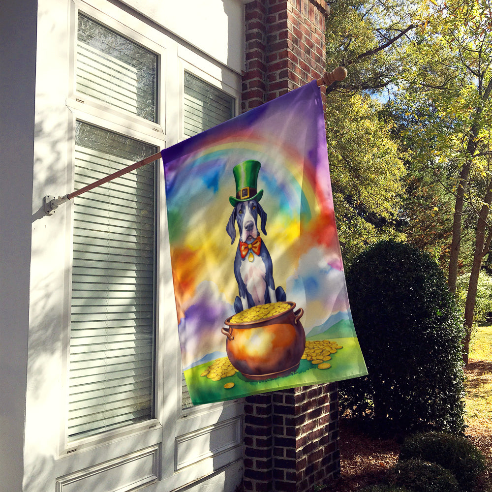 Buy this Great Dane St Patrick's Day House Flag
