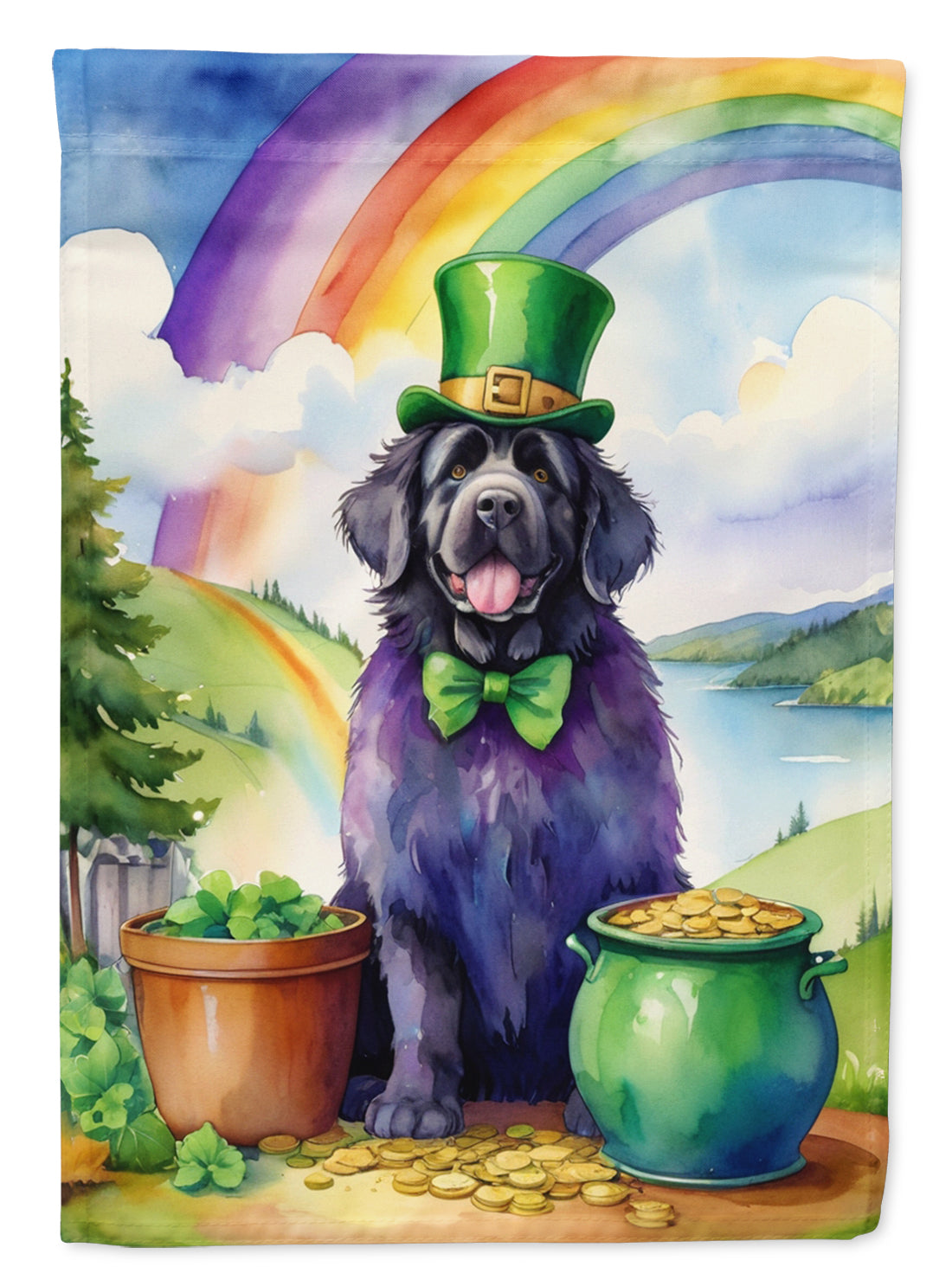 Buy this Newfoundland St Patrick's Day House Flag