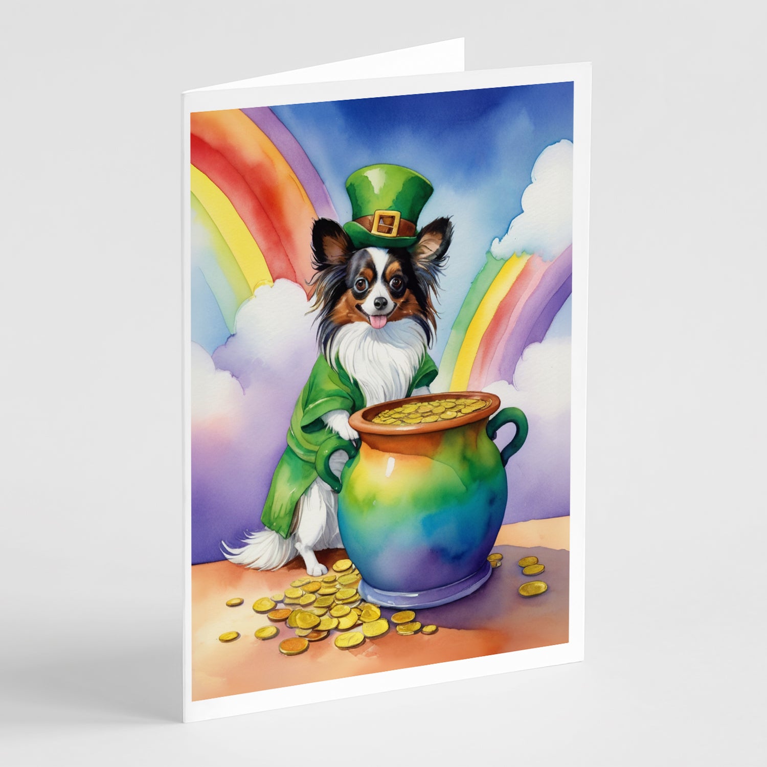 Buy this Papillon St Patrick's Day Greeting Cards Pack of 8