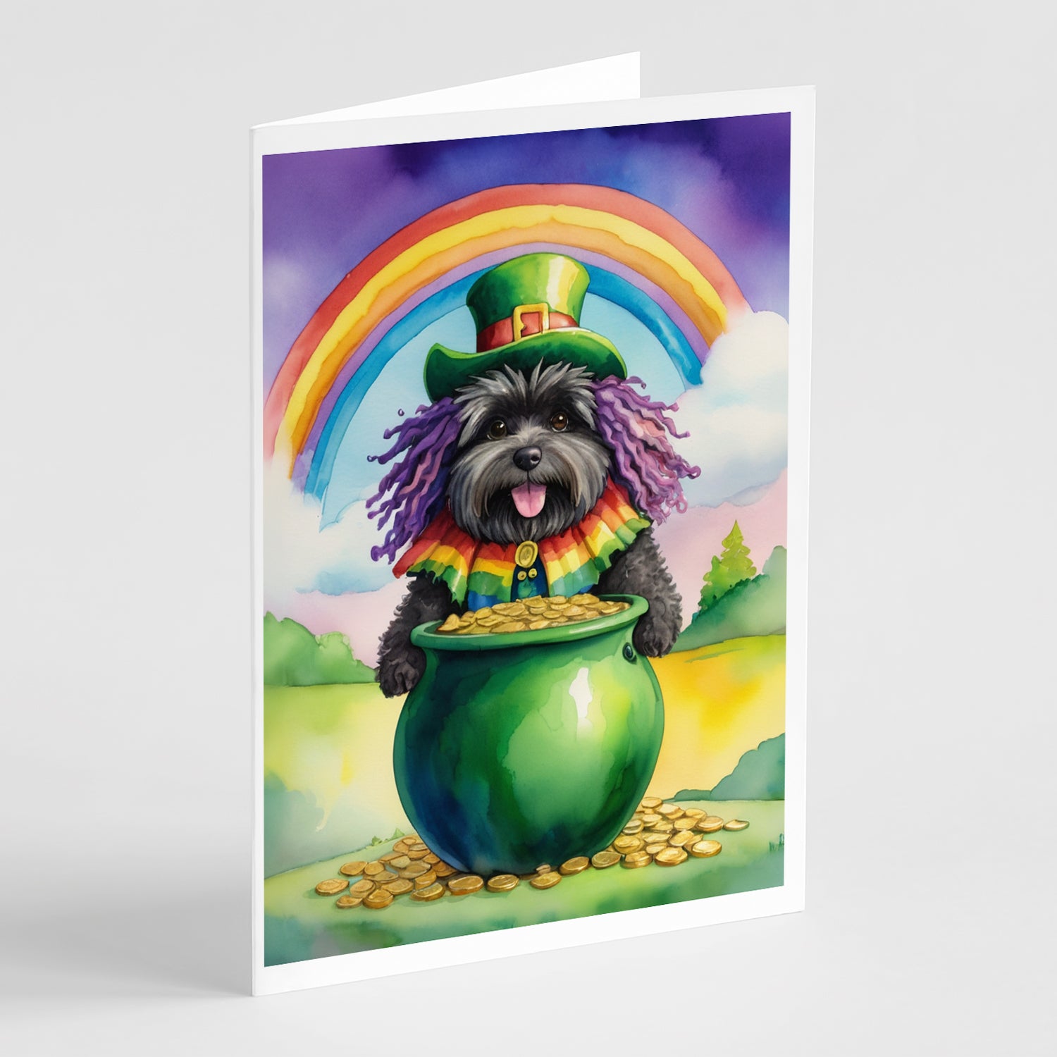 Buy this Puli St Patrick's Day Greeting Cards Pack of 8