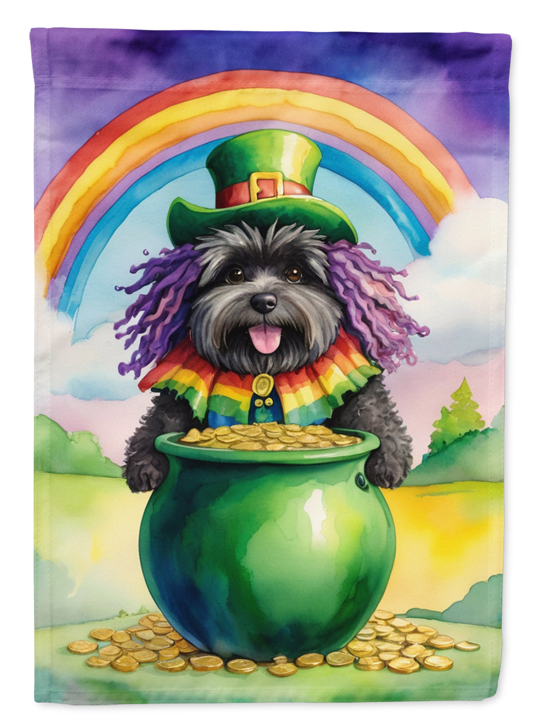 Buy this Puli St Patrick's Day Garden Flag