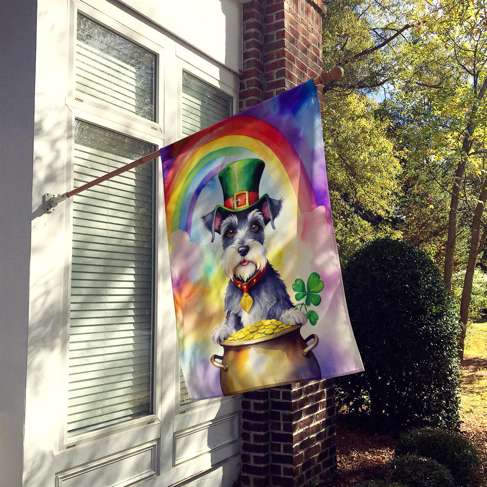 Buy this Schnauzer St Patrick's Day House Flag