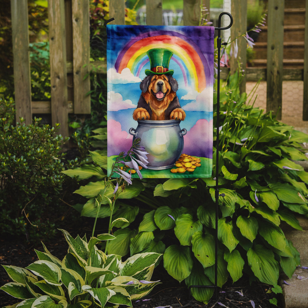 Buy this Tibetan Mastiff St Patrick's Day Garden Flag