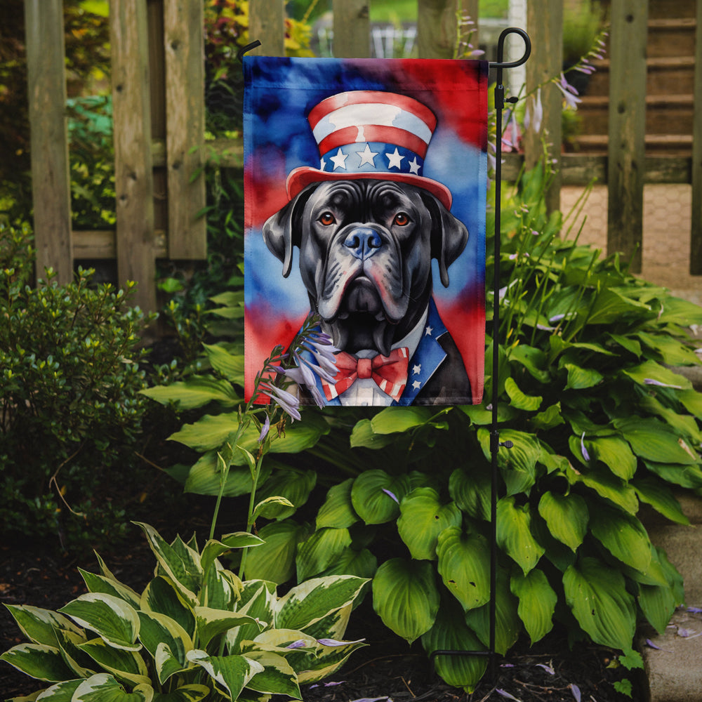 Buy this Cane Corso Patriotic American Garden Flag