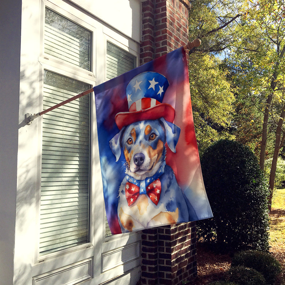 Buy this Catahoula Patriotic American House Flag