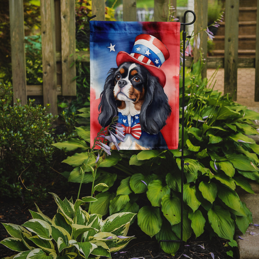 Buy this Cavalier Spaniel Patriotic American Garden Flag