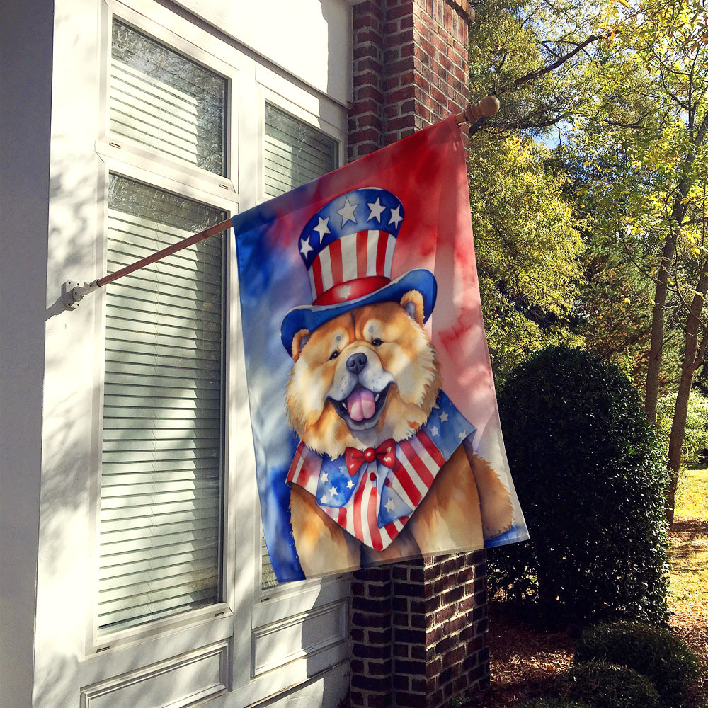 Buy this Chow Chow Patriotic American House Flag