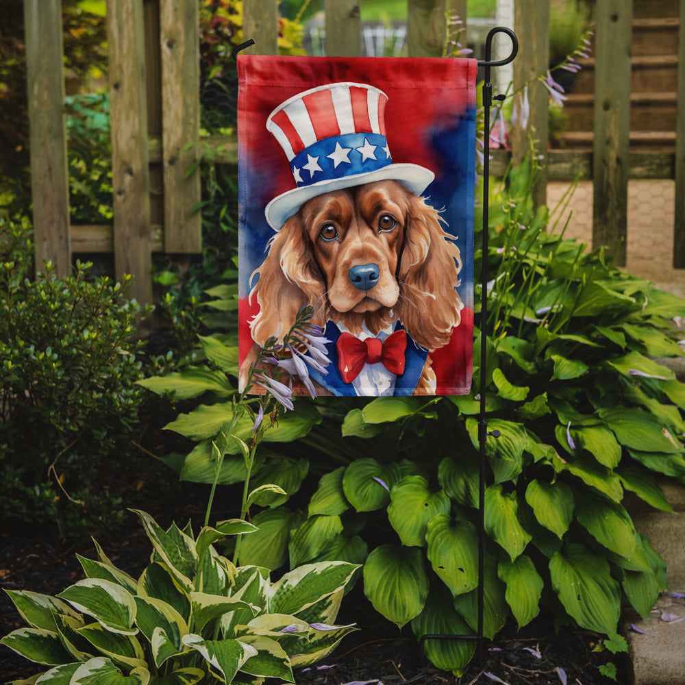 Buy this Cocker Spaniel Patriotic American Garden Flag
