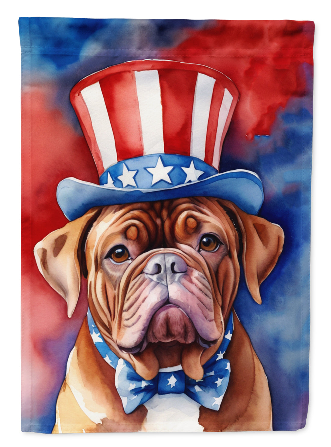 Buy this Dogue de Bordeaux Patriotic American House Flag