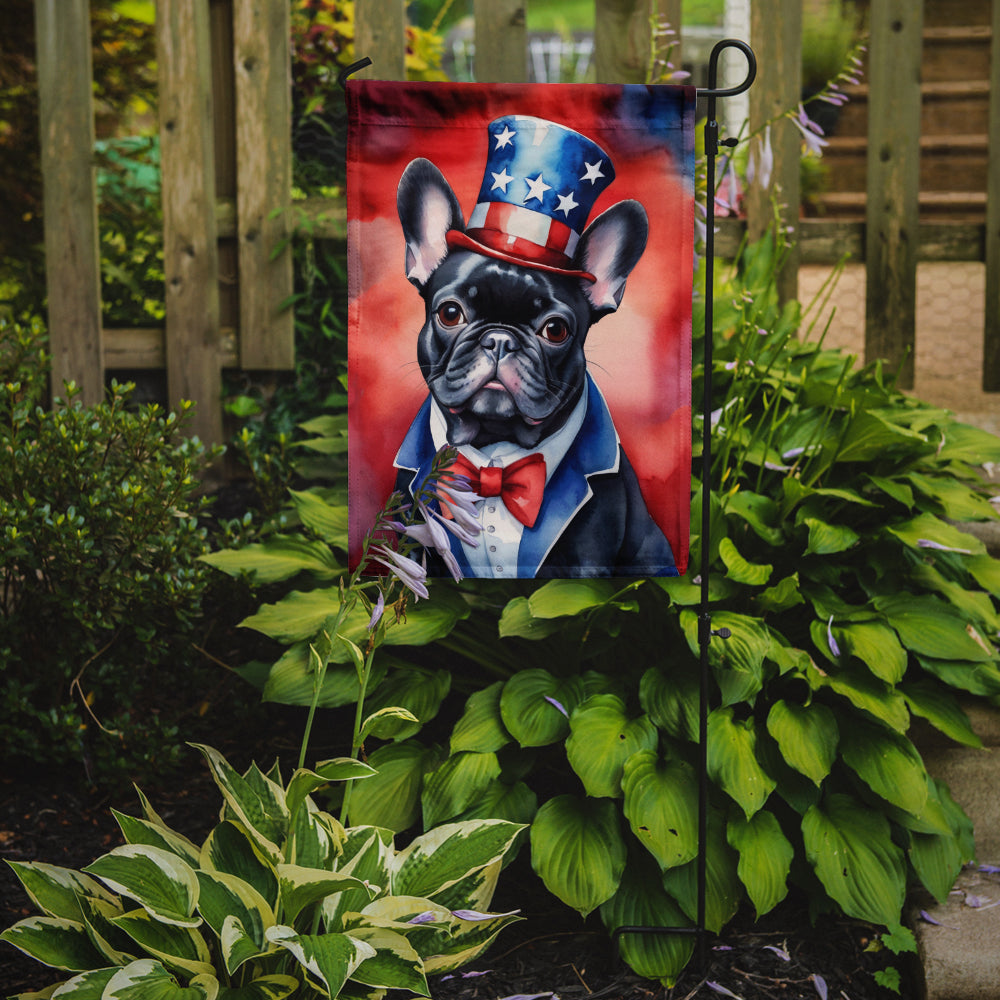 Buy this French Bulldog Patriotic American Garden Flag