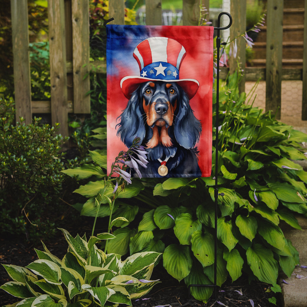 Buy this Gordon Setter Patriotic American Garden Flag