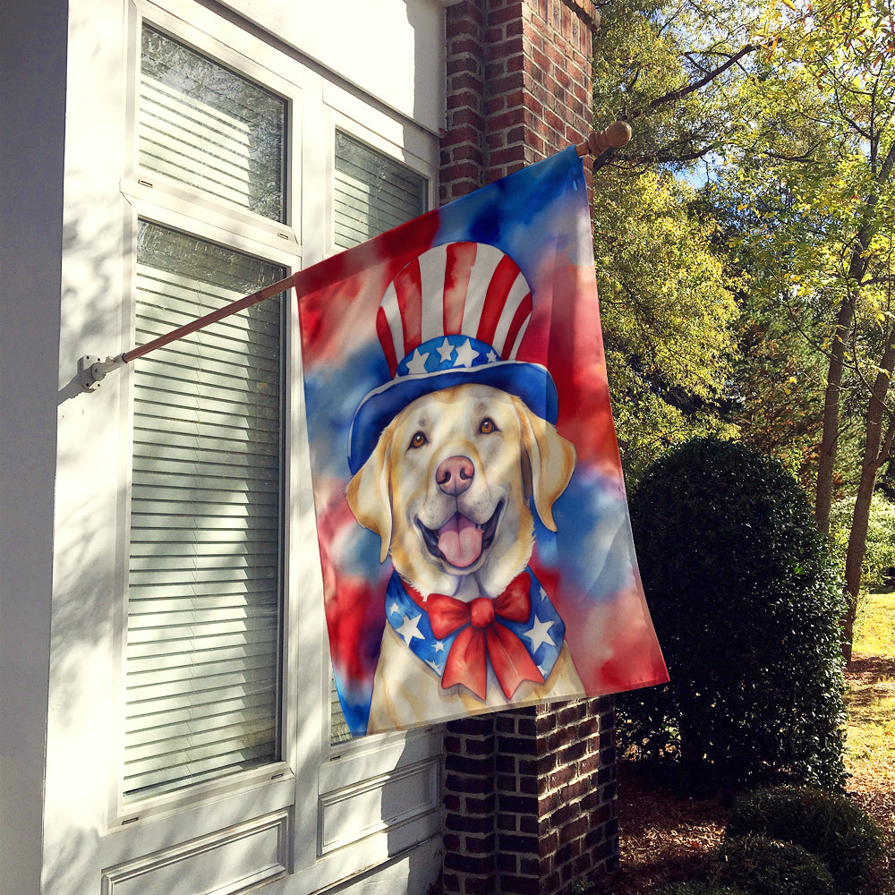 Buy this Labrador Retriever Patriotic American House Flag