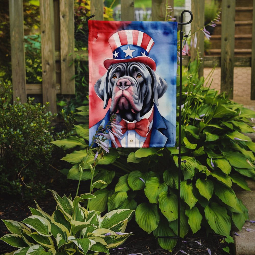 Neapolitan Mastiff Patriotic American Garden Flag