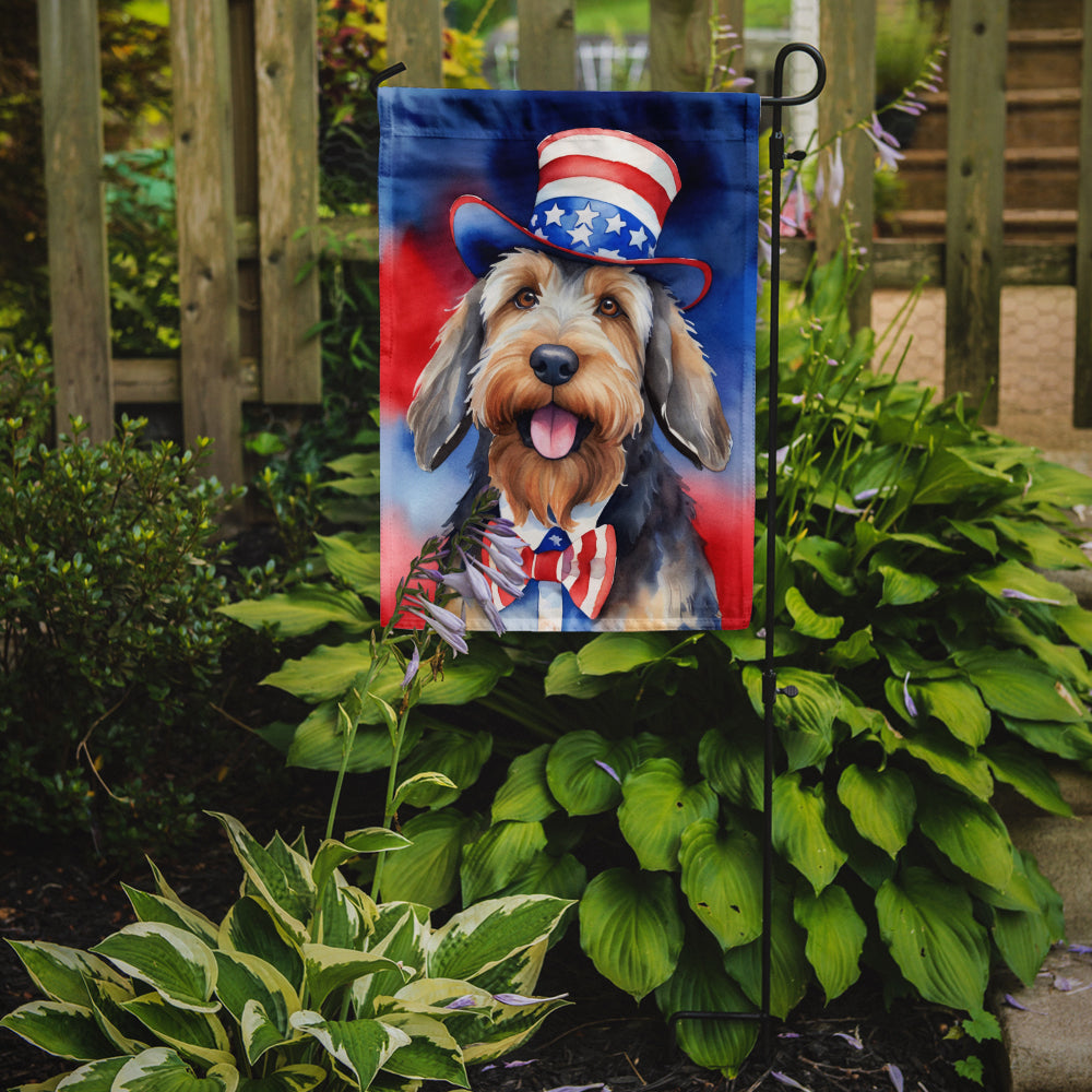 Buy this Otterhound Patriotic American Garden Flag