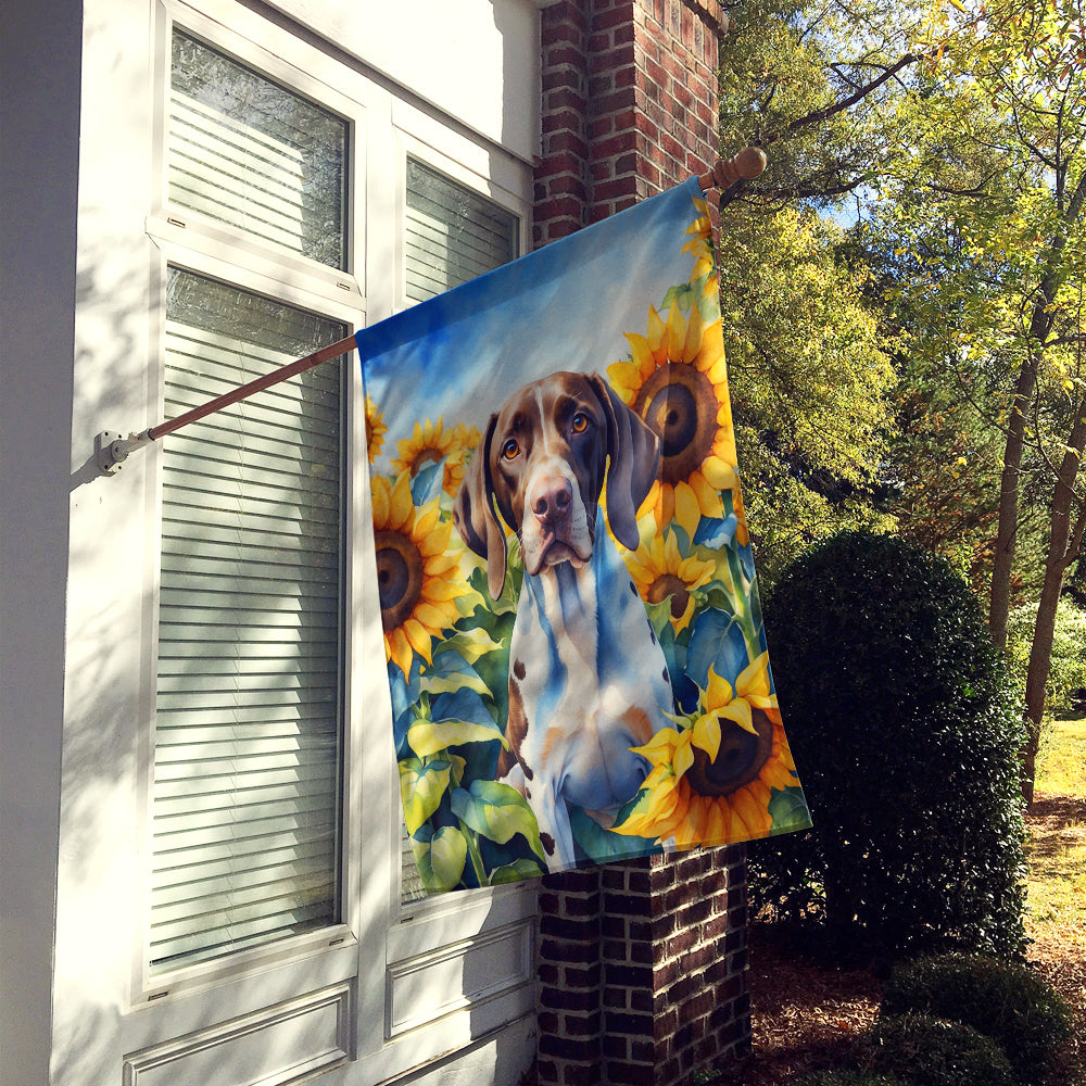 Buy this Pointer in Sunflowers House Flag