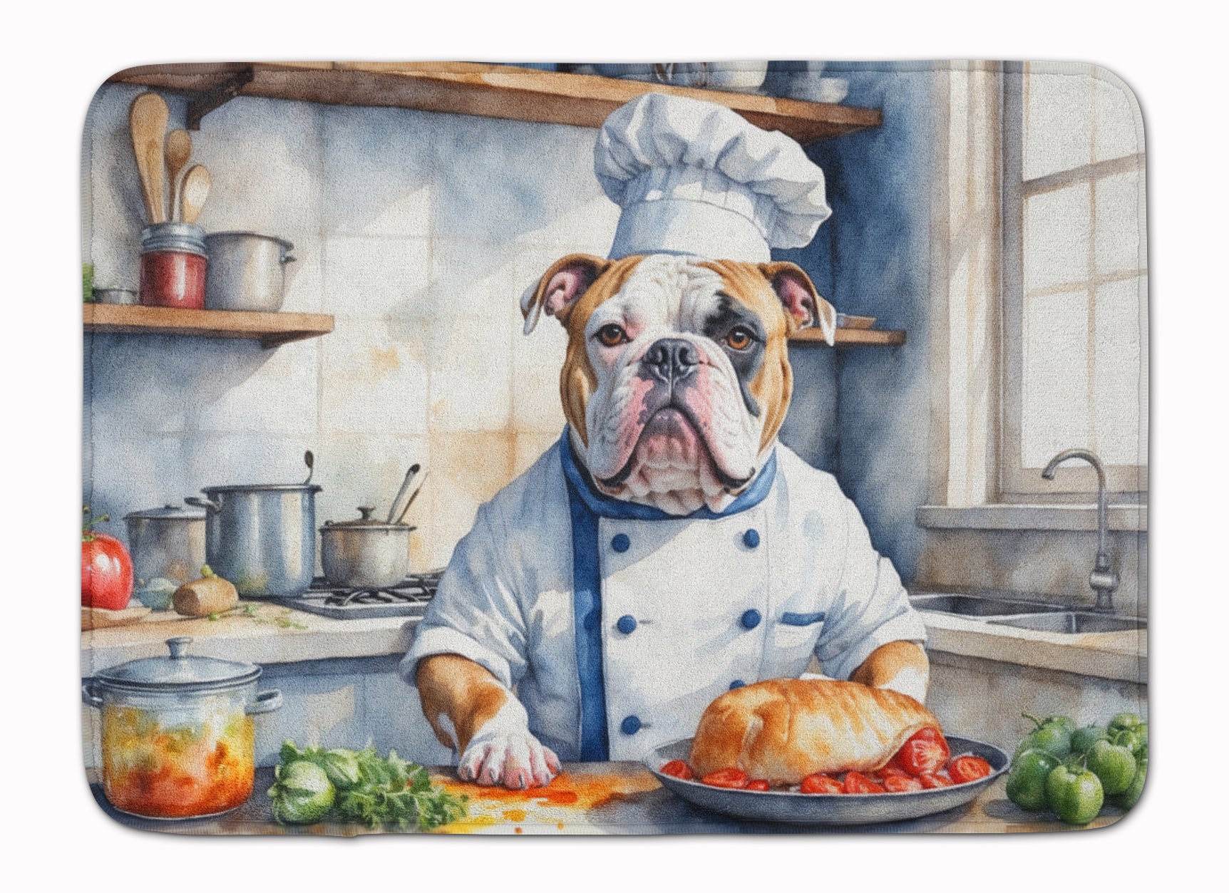 Buy this American Bulldog The Chef Memory Foam Kitchen Mat
