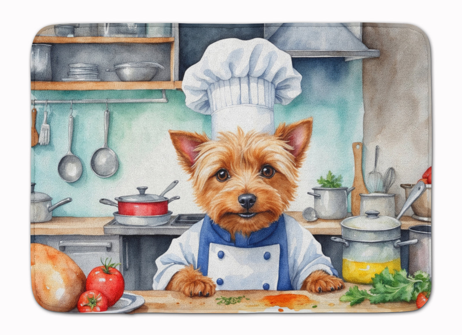 Buy this Australian Terrier The Chef Memory Foam Kitchen Mat