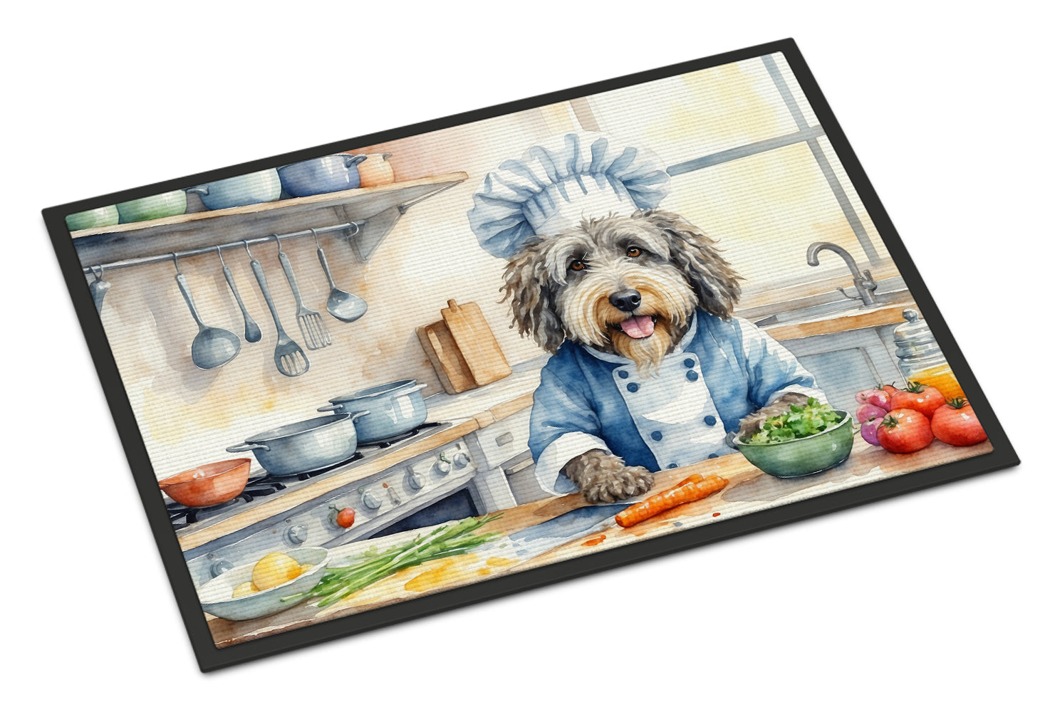 Buy this Bergamasco Sheepdog The Chef Doormat