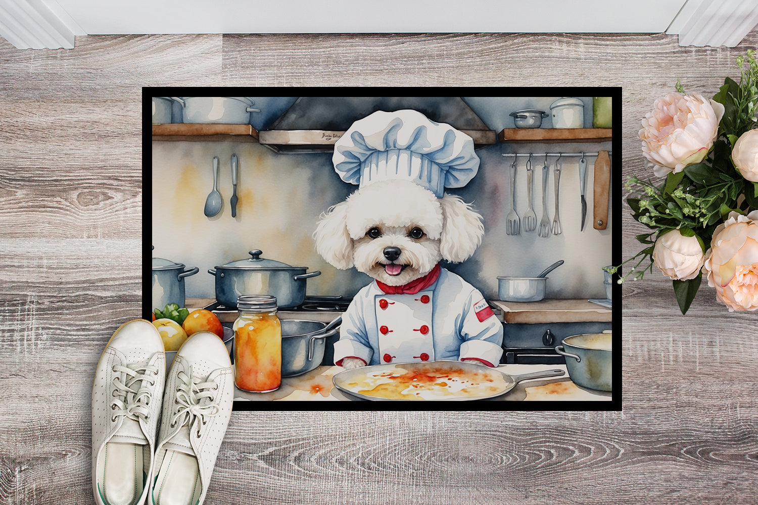 Buy this Bichon Frise The Chef Doormat