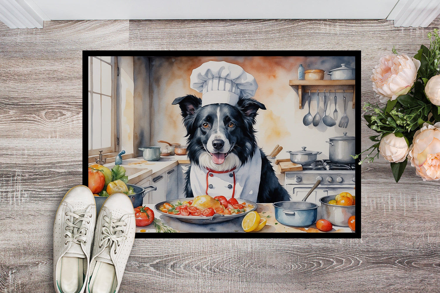 Buy this Border Collie The Chef Doormat