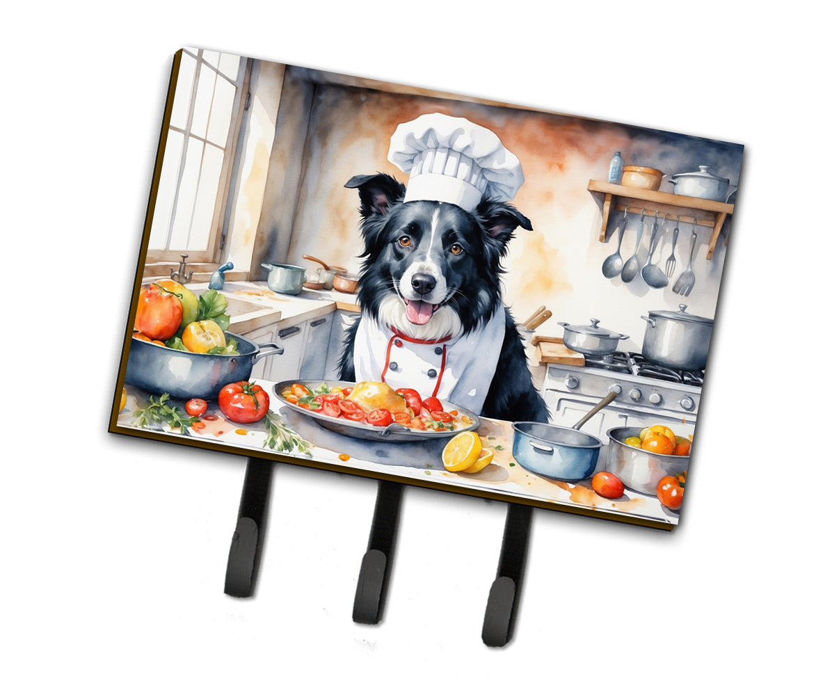 Buy this Border Collie The Chef Leash or Key Holder