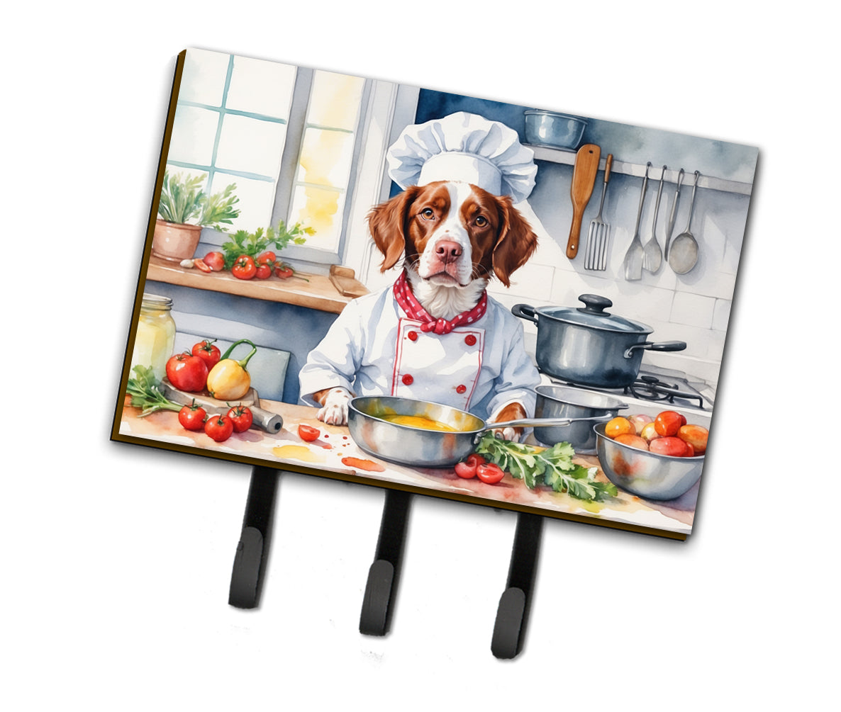 Buy this Brittany Spaniel The Chef Leash or Key Holder