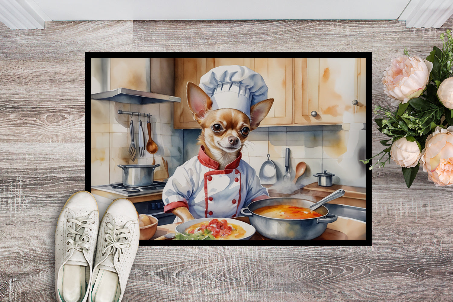 Buy this Chihuahua The Chef Doormat