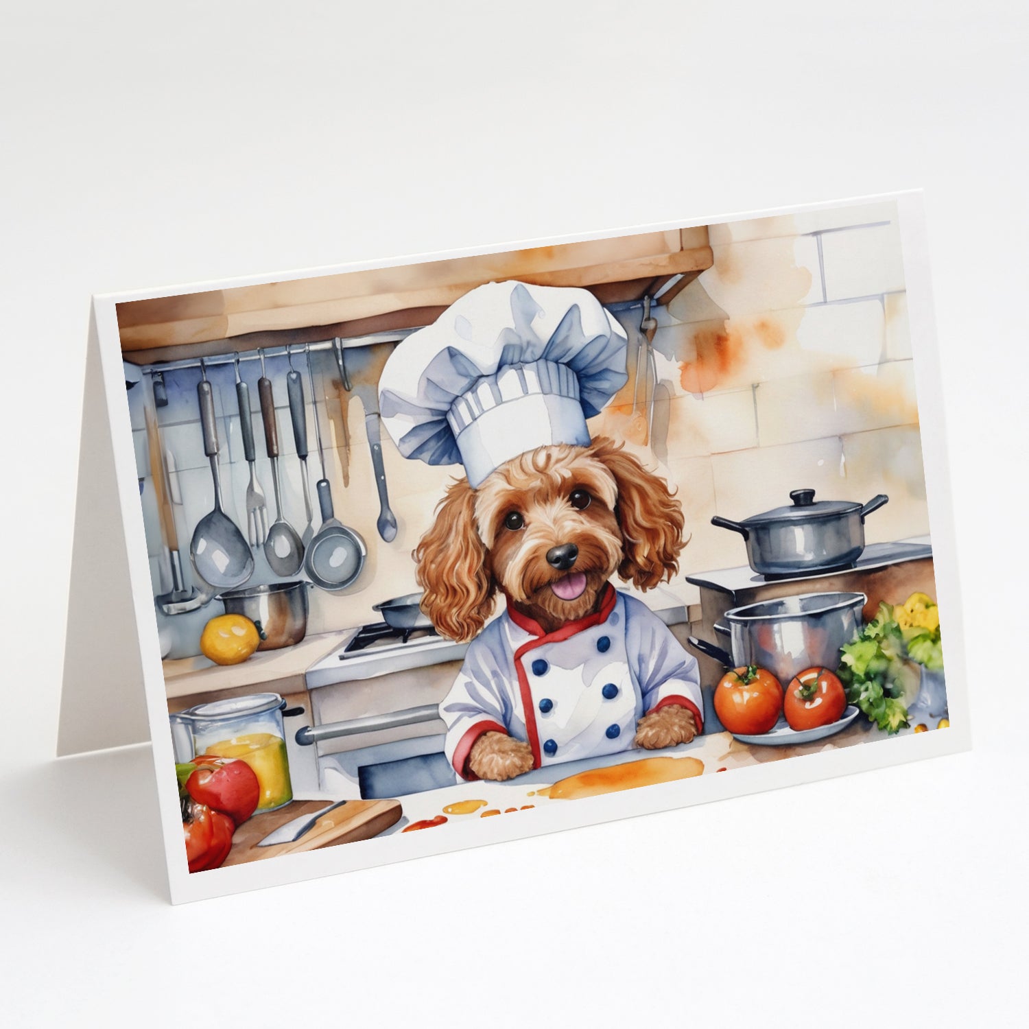 Buy this Cockapoo The Chef Greeting Cards Pack of 8