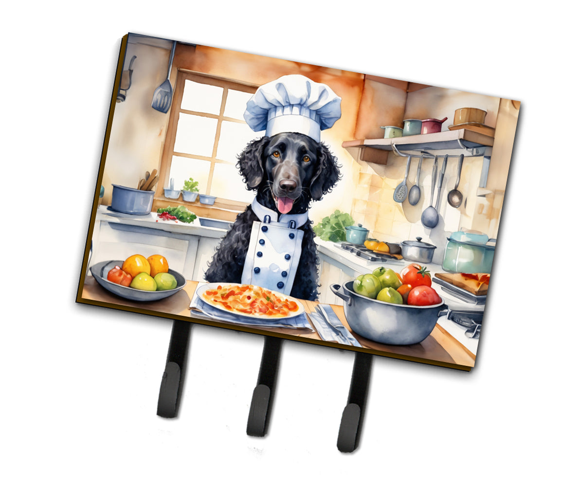 Buy this Curly-Coated Retriever The Chef Leash or Key Holder