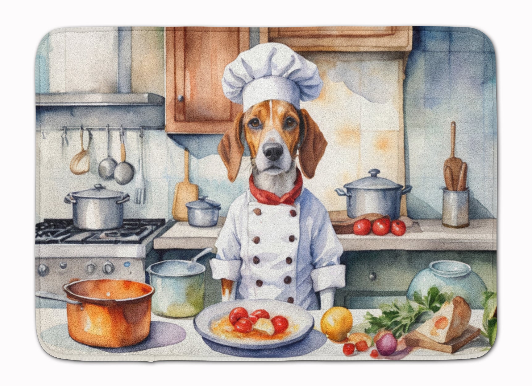 Buy this English Foxhound The Chef Memory Foam Kitchen Mat