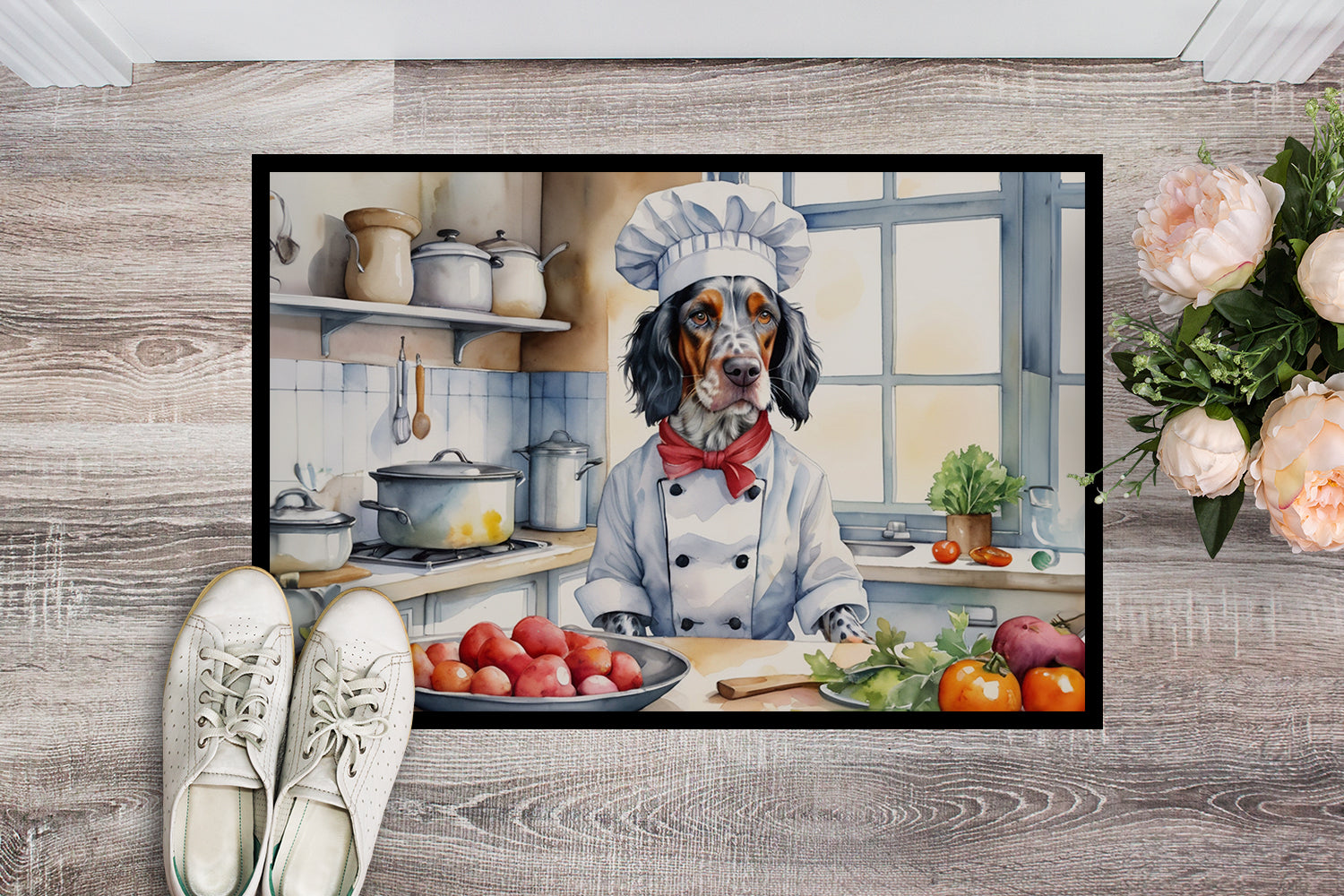 English Setter The Chef Doormat