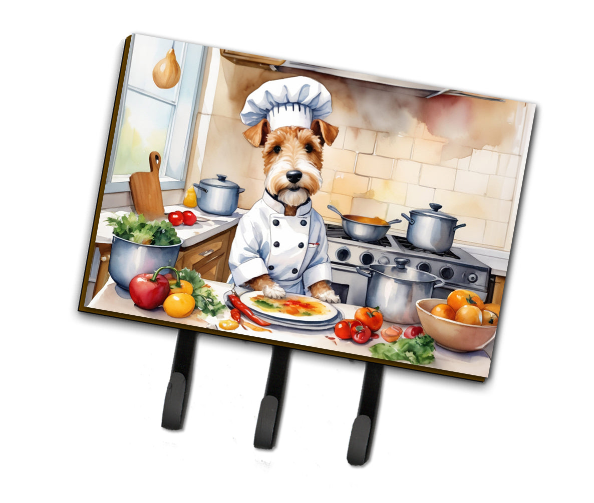 Buy this Fox Terrier The Chef Leash or Key Holder