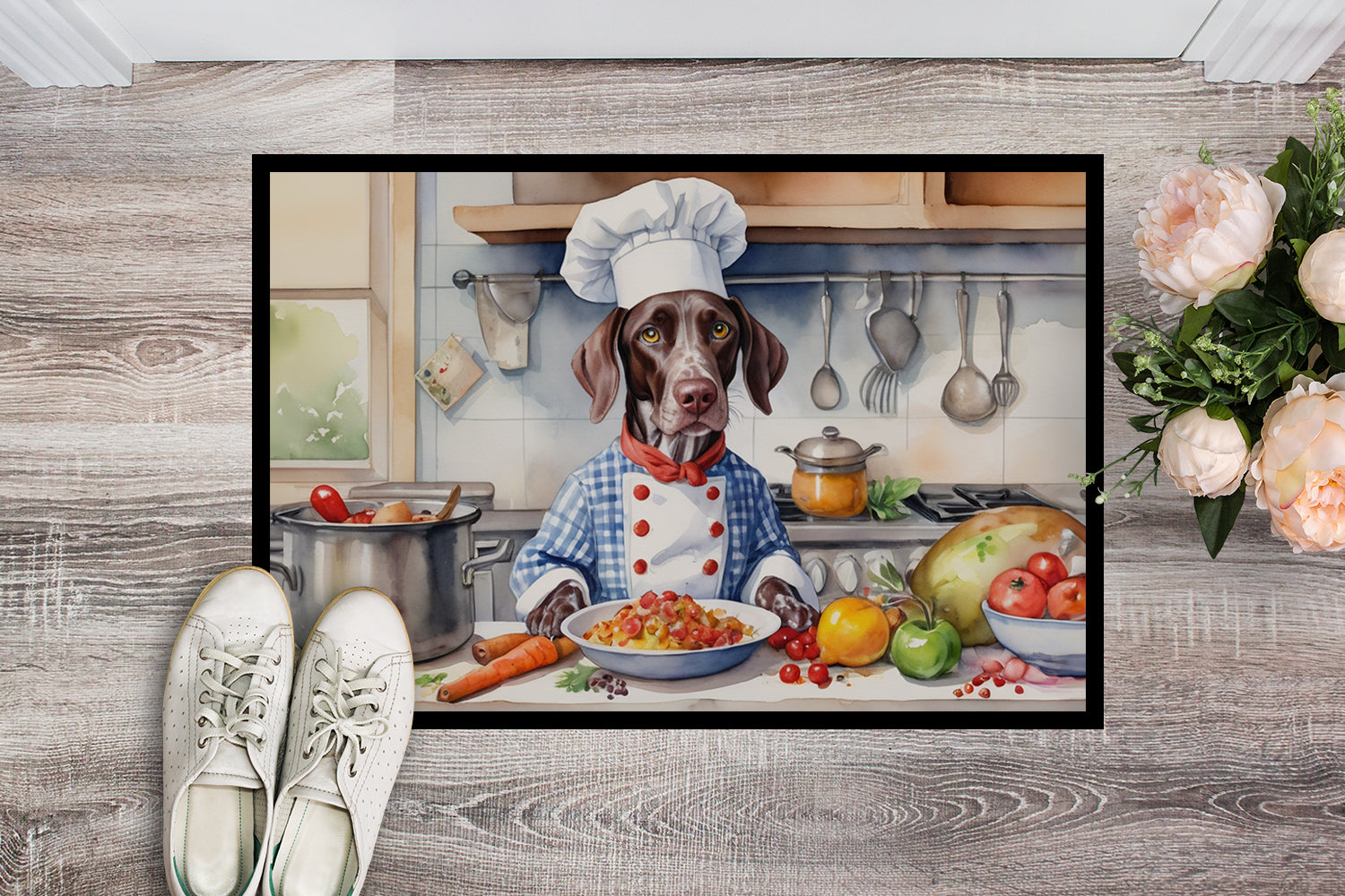 Buy this German Shorthaired Pointer The Chef Doormat