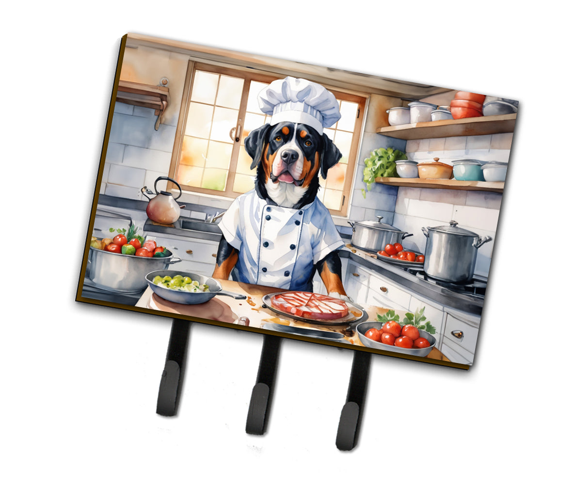 Buy this Greater Swiss Mountain Dog The Chef Leash or Key Holder