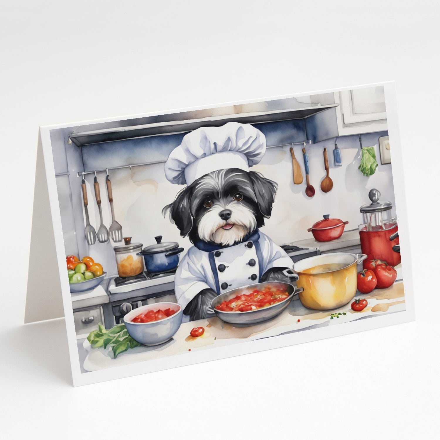 Buy this Havanese The Chef Greeting Cards Pack of 8