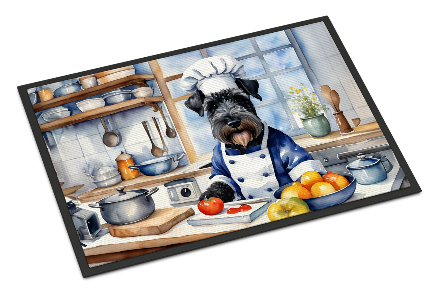 Buy this Kerry Blue Terrier The Chef Doormat