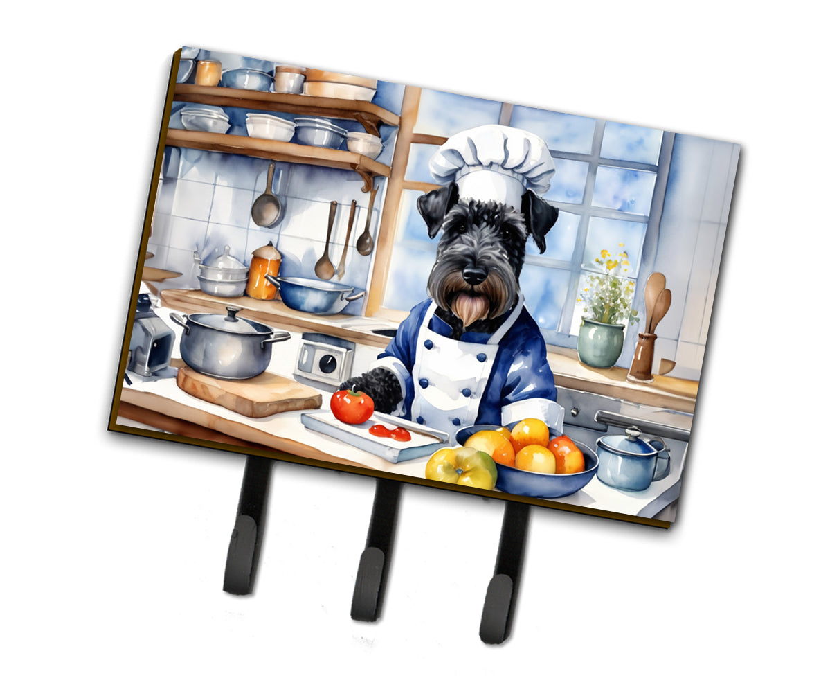 Buy this Kerry Blue Terrier The Chef Leash or Key Holder